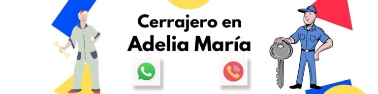 Cerrajería 24 Hs en Adelia Maria