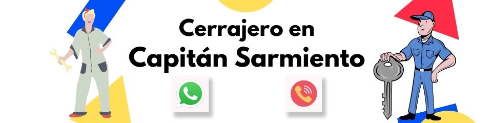 Cerrajeria 24 hs en capitan sarmiento 1