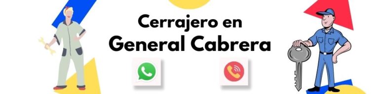 Cerrajería 24 Hs en Gral Cabrera
