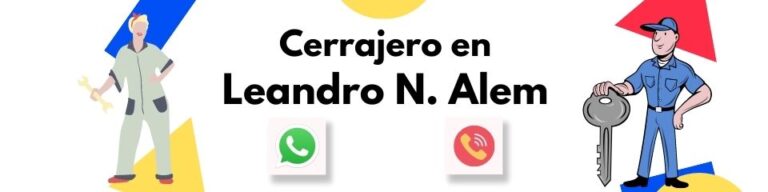 Cerrajería 24 Hs en Leandro N Alem
