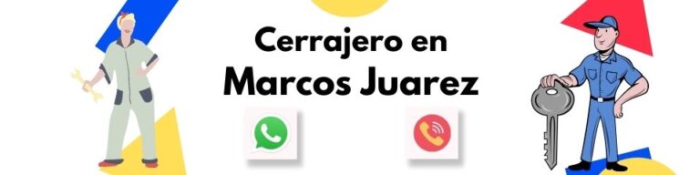 Cerrajero 24 Hs en Marcos Juarez