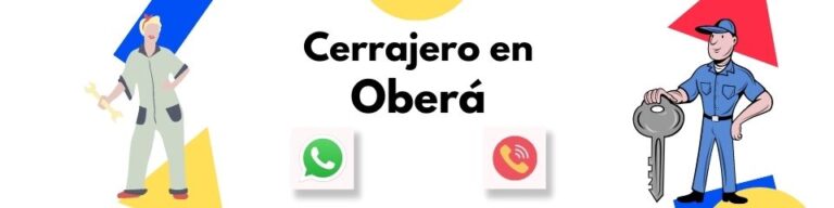 Cerrajero 24 Hs en Obera