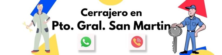 Cerrajero 24 Hs en General San Martin