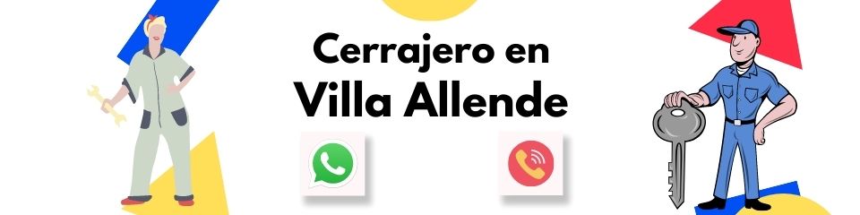 Cerrajeria 24 hs en villa allende 1