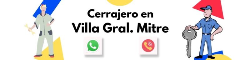 Cerrajero 24 Hs en Villa General Mitre